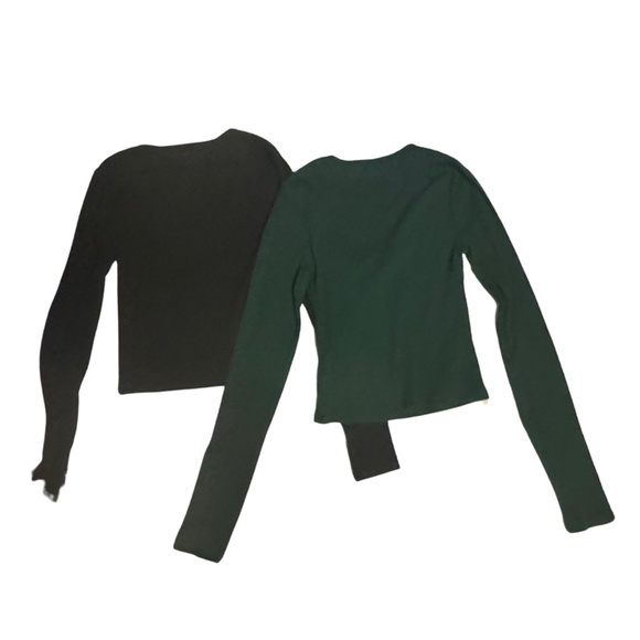 ABERCROMBIE & FITCH 2 PACK LONG SLEEVE SHIRTS - Picture 2 of 3